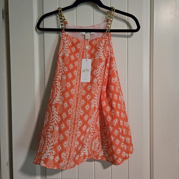 Lilly Pulitzer Silk Tank - Picture 1 of 2